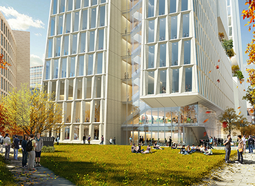 Schwartz Reisman Innovation Centre rendered by Weiss Manfredi