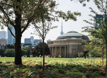 Convocation Hall and front campus