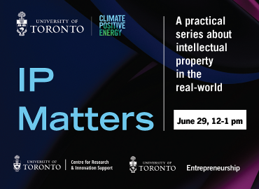 IP Matters Clean Tech Event Banner