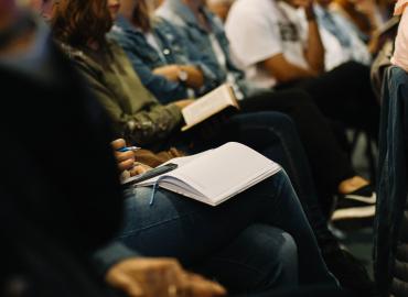 Image of people sitting